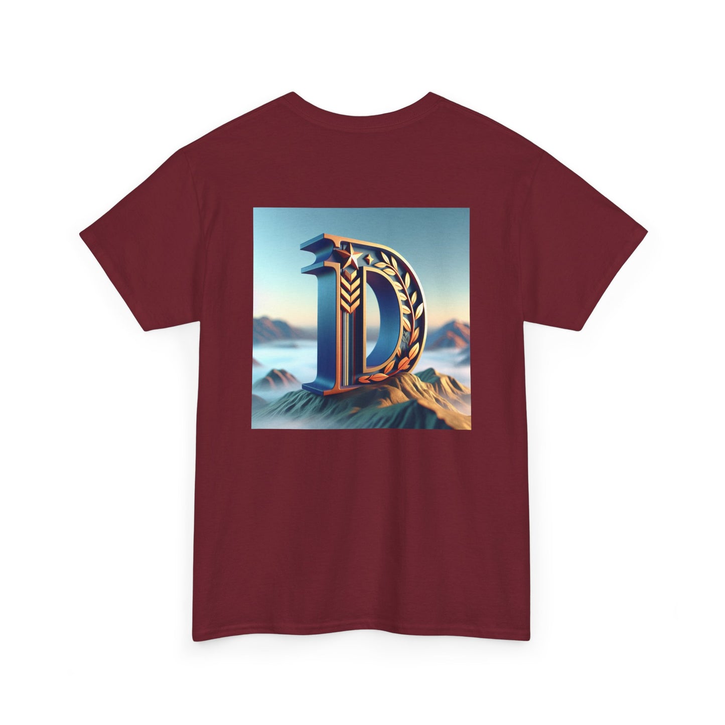 Vintage-Inspired Landscape Graphic Unisex Heavy Cotton Tee