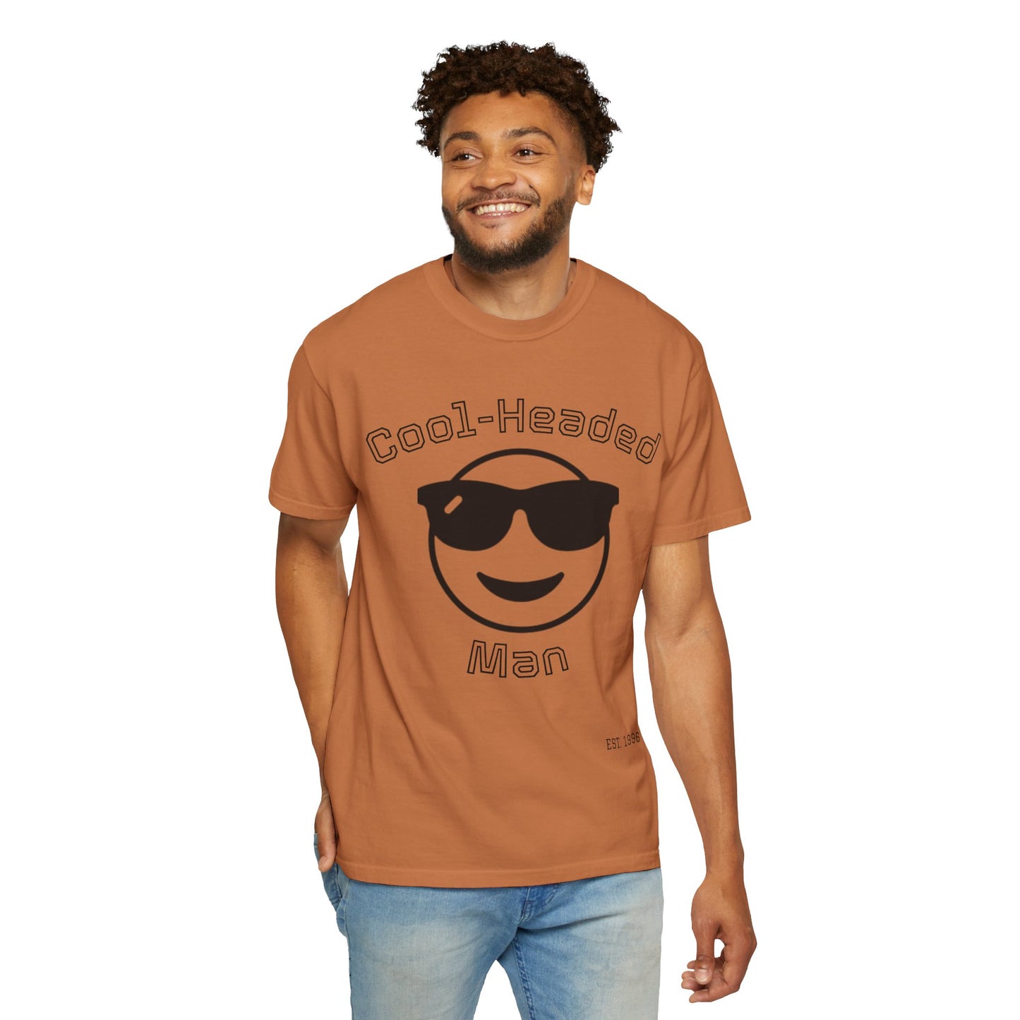 Cool-Headed Unisex T-Shirt, Funny Graphic Tee for Men, Cool Guy Gift, Summer Outfit, Casual Wear, Birthday Presents