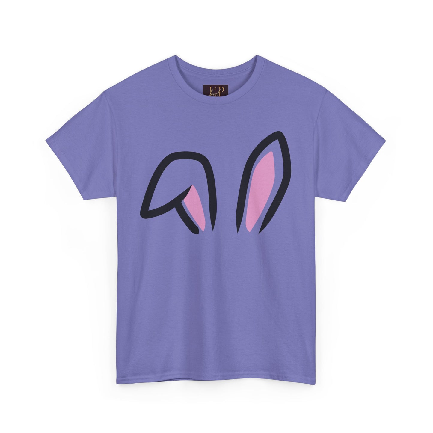 Cute Bunny Ears Unisex Heavy Cotton Tee