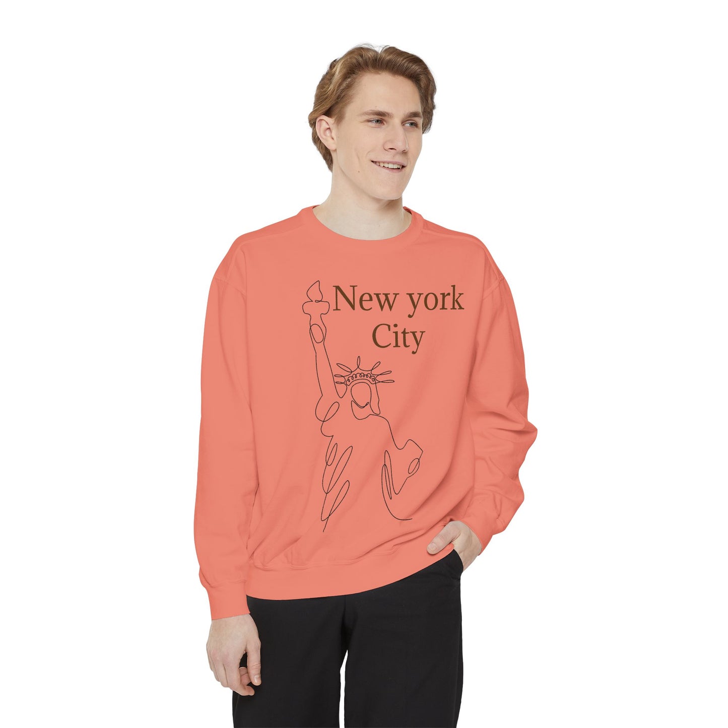 NYC Liberty Line Art Sweatshirt