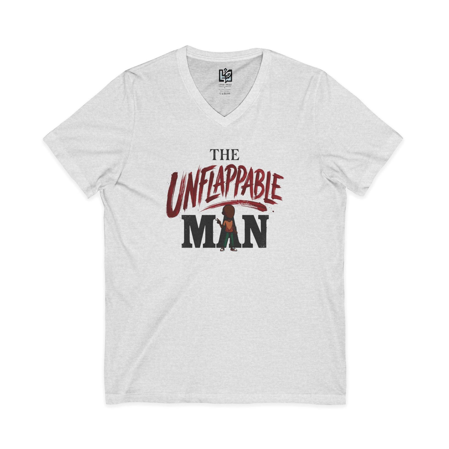 The Unflappable Man V-Neck Tee