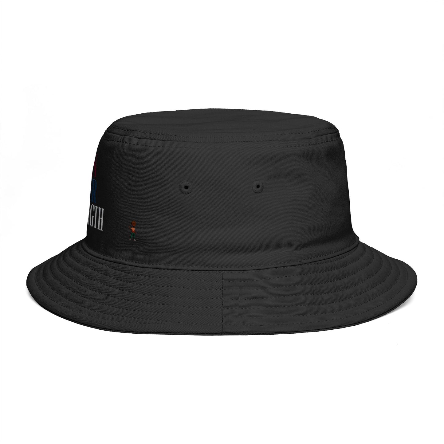 Own Your Strength Bucket Hat — Empowerment Embroidered Sun Hat
