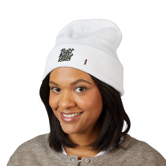 Embroidered 'Plant Daddy' Cuffed Beanie — Cozy Garden Lover Knit Hat