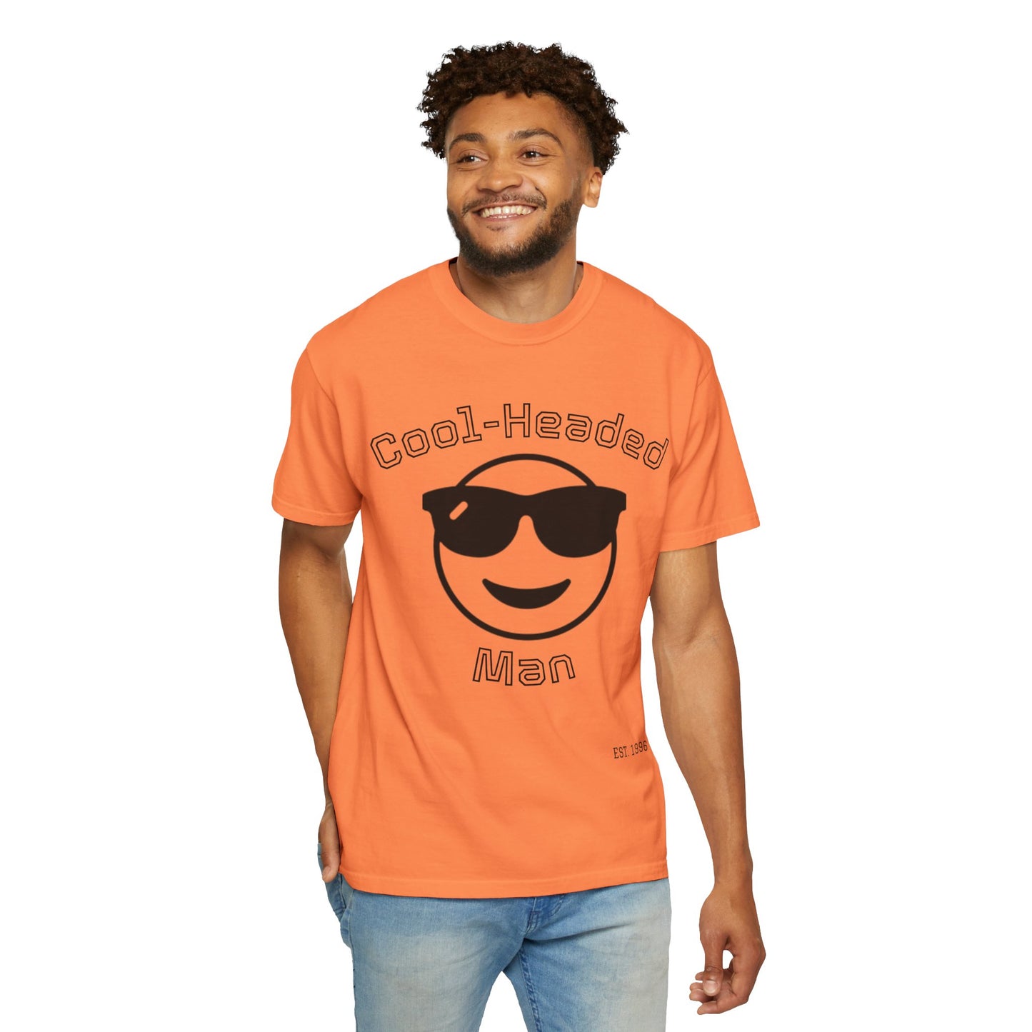 Cool-Headed Unisex T-Shirt, Funny Graphic Tee for Men, Cool Guy Gift, Summer Outfit, Casual Wear, Birthday Presents