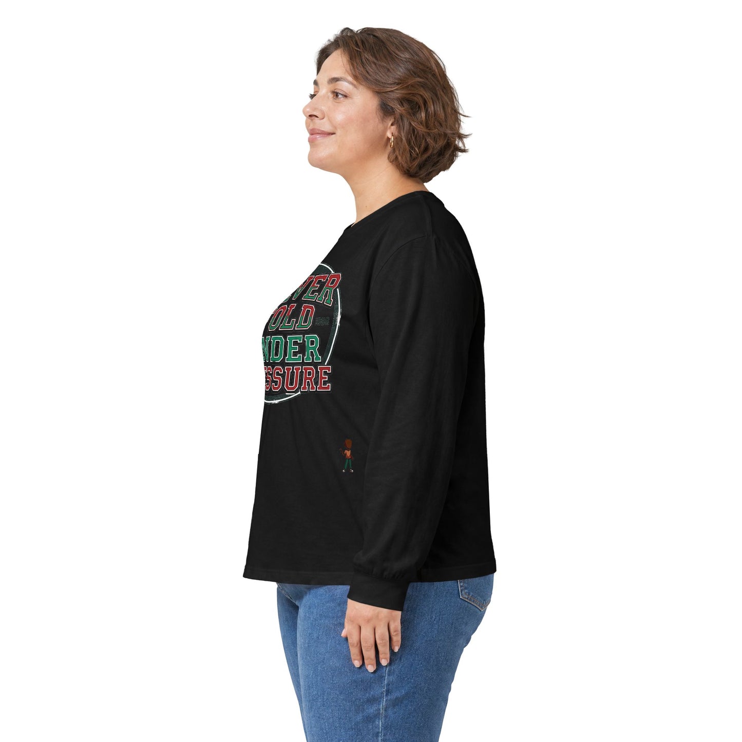 Never Fold Under Pressure Long Sleeve Tee