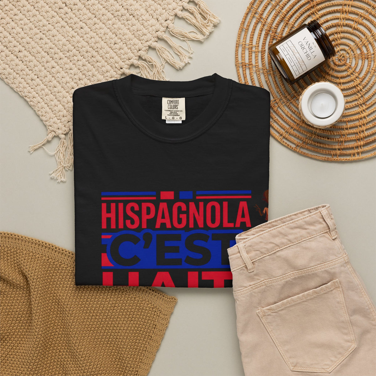Hispagnola C'est Haiti T-Shirt — Haitian Pride Tee