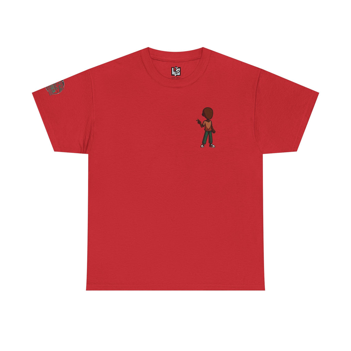 Mini Guitarist Tee — Cute Retro Kid Playing Guitar Graphic T-Shirt