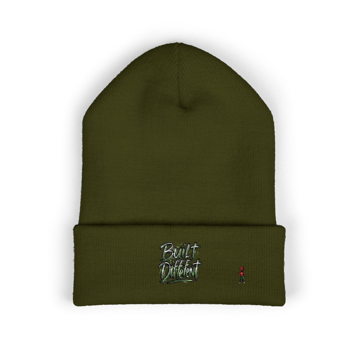 Embroidered 'Plant Daddy' Cuffed Beanie — Cozy Garden Lover Knit Hat