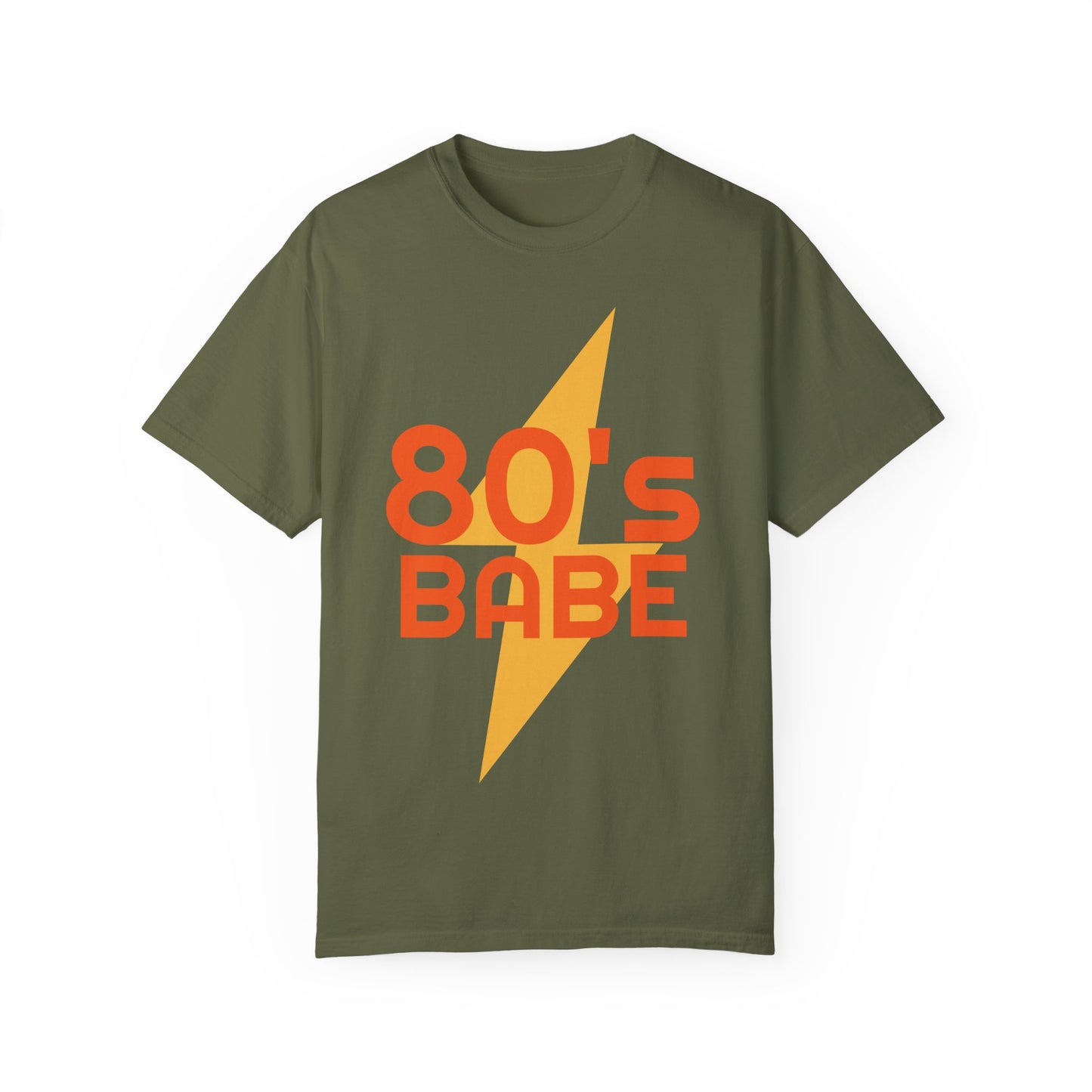 Retro 80's Babe Unisex Garment-Dyed T-Shirt