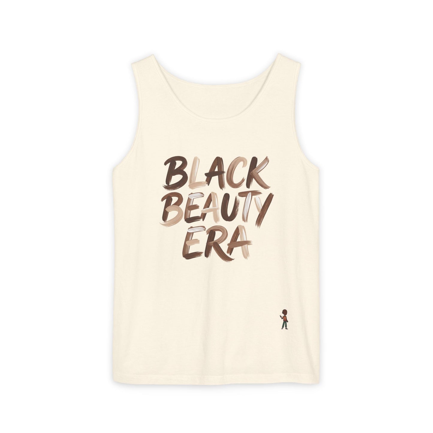 Black Beauty Era Tank Top — Empowerment Graphic Summer Tank