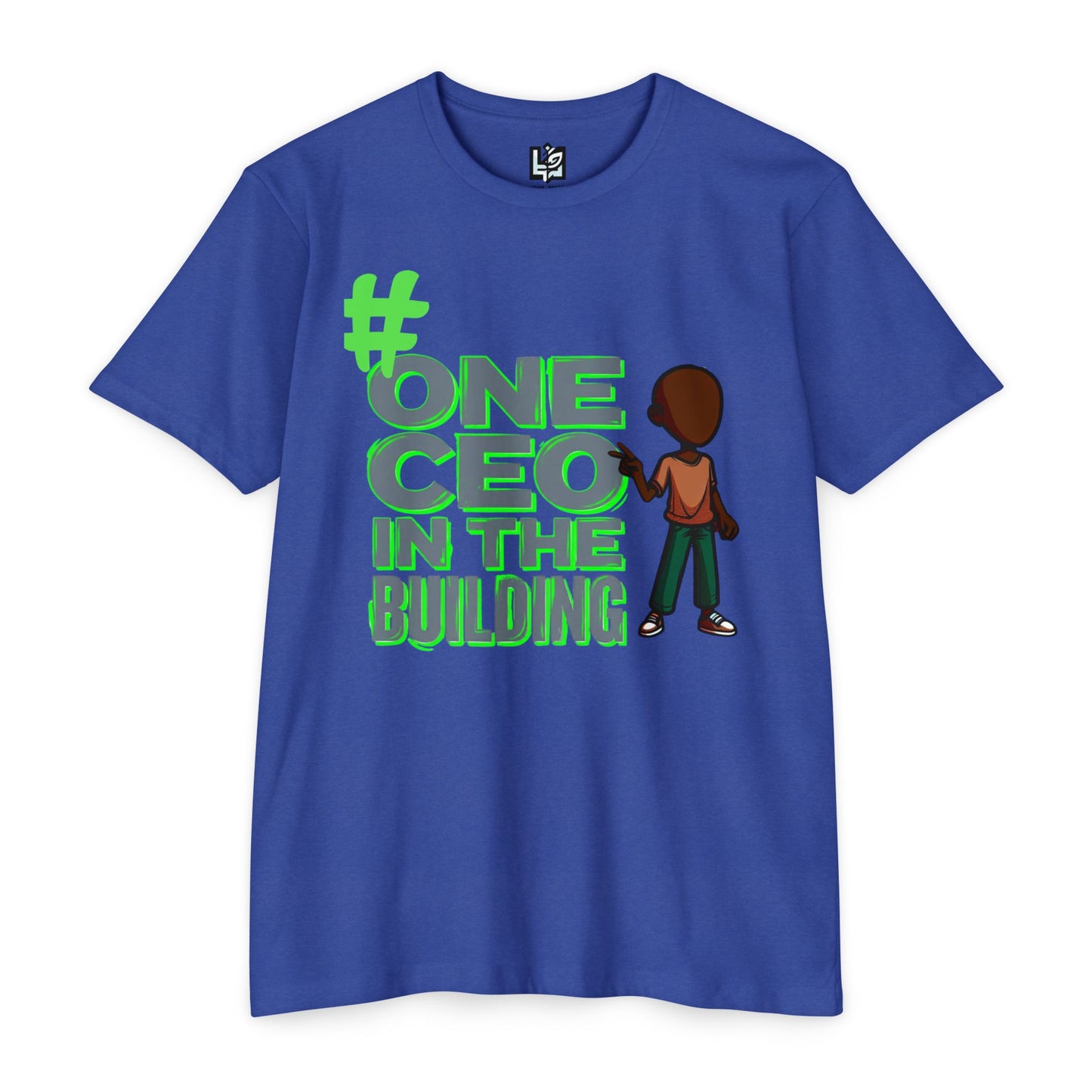 #One CEO In The Building Graphic T-Shirt — Kid/Youth Entrepreneur Tee