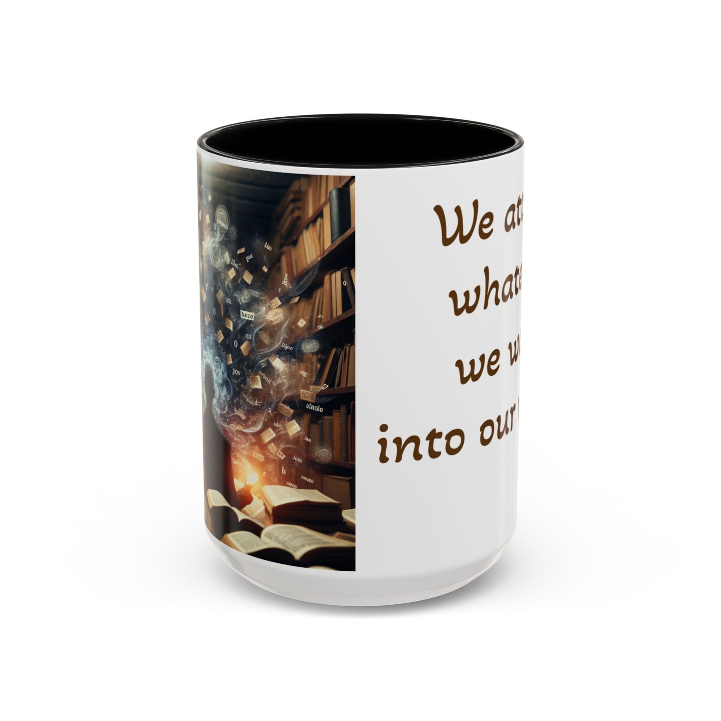 Mindful Attraction Coffee Mug - Inspirational Design for Law of Attraction Lovers