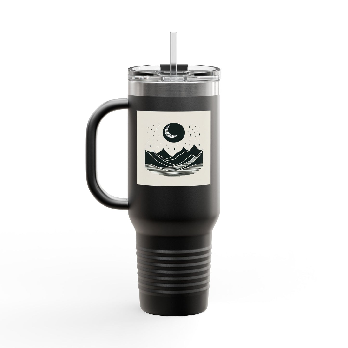 Adventure-Inspired Insulated Travel Mug - 40oz for Outdoor Enthusiasts