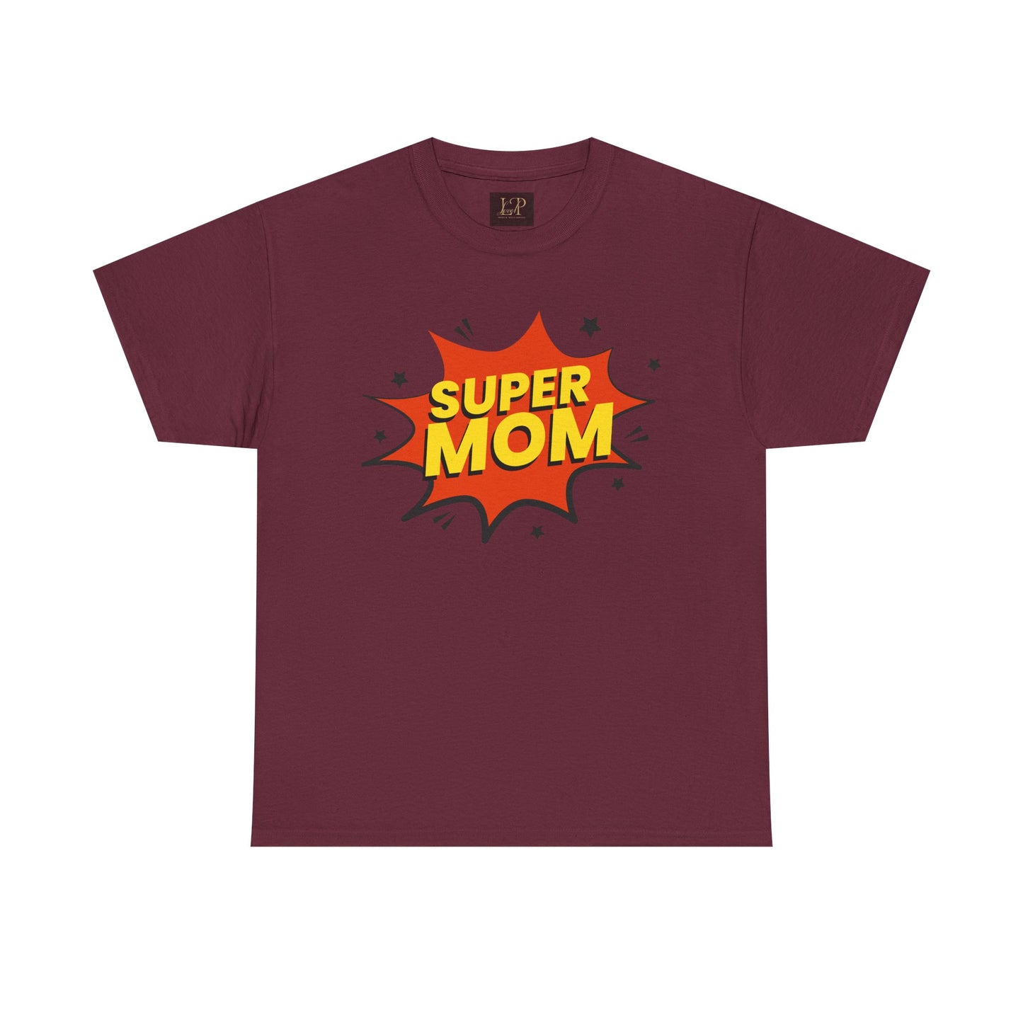 Super Mom Unisex Heavy Cotton Tee - Perfect Gift for Mother's Day