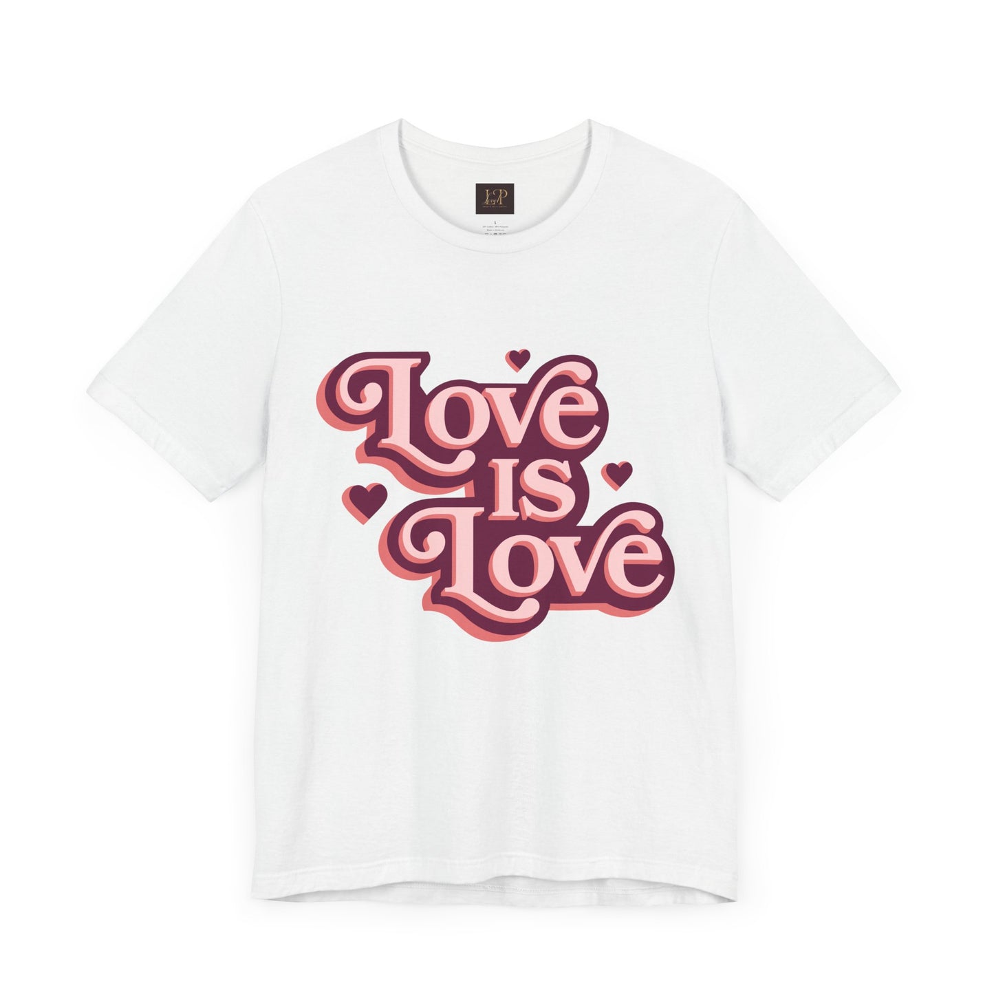 Love is Love Unisex T-Shirt - Celebrate Diversity and Inclusivity