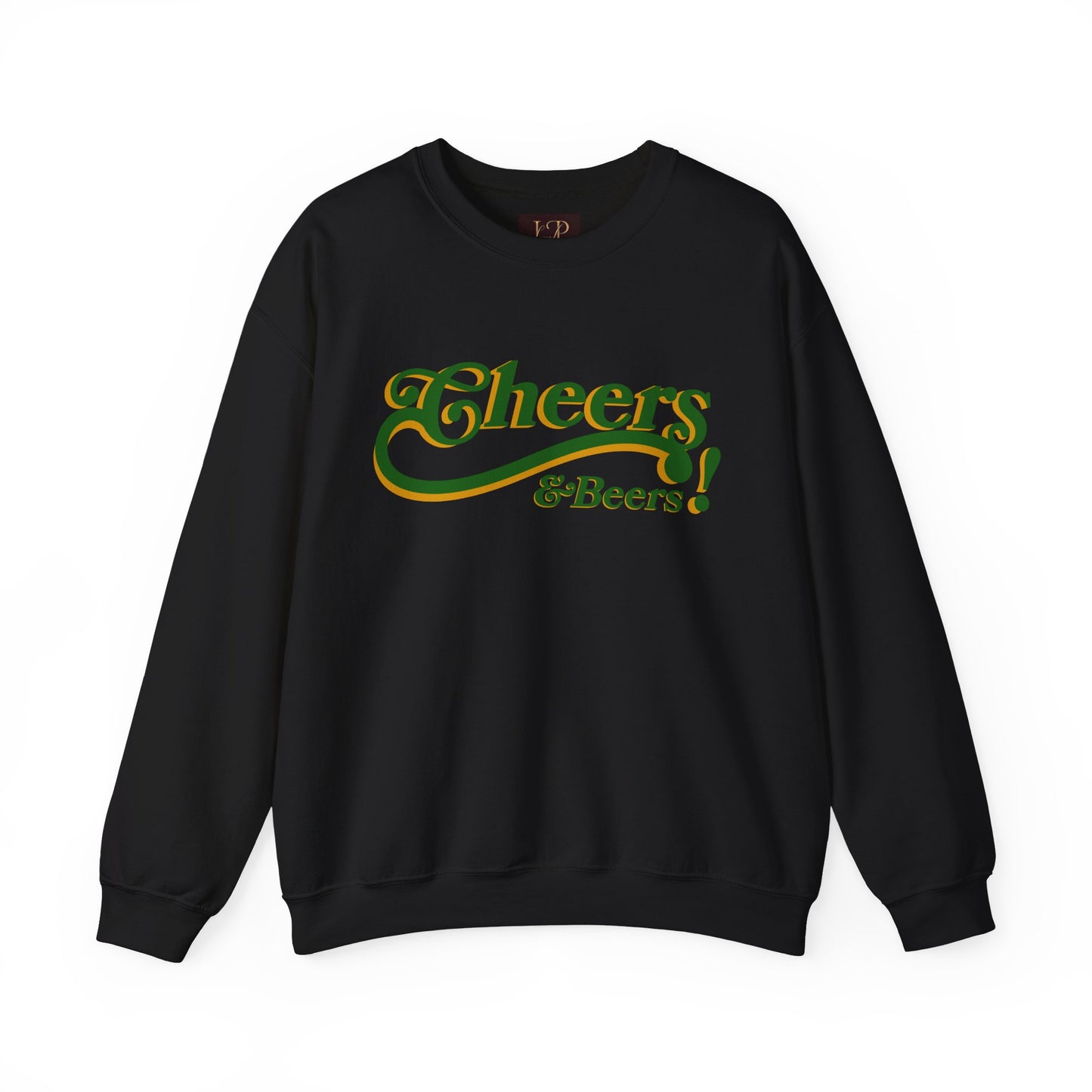 Cheers & Beers! Unisex Heavy Blend™ Crewneck Sweatshirt - Perfect for Parties and Gatherings