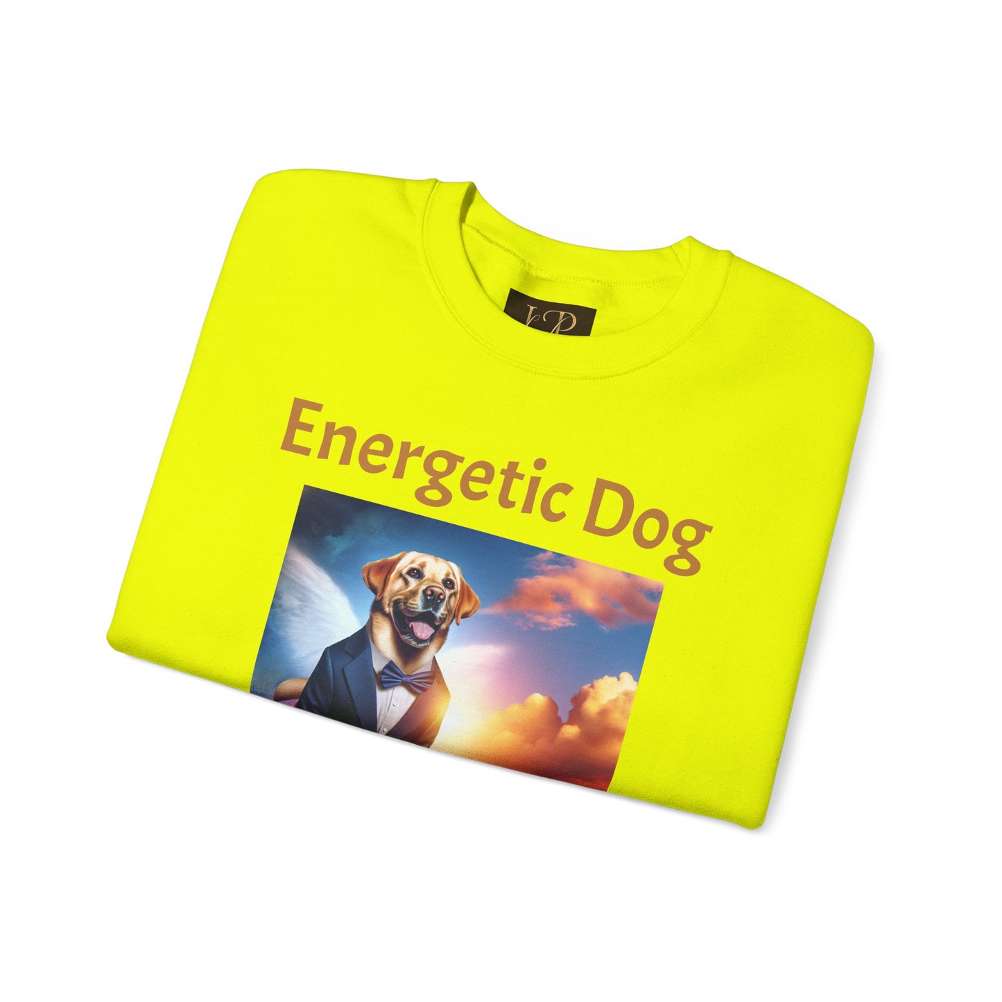 Energetic Dog Crewneck Sweatshirt - Unisex Heavy Blend™