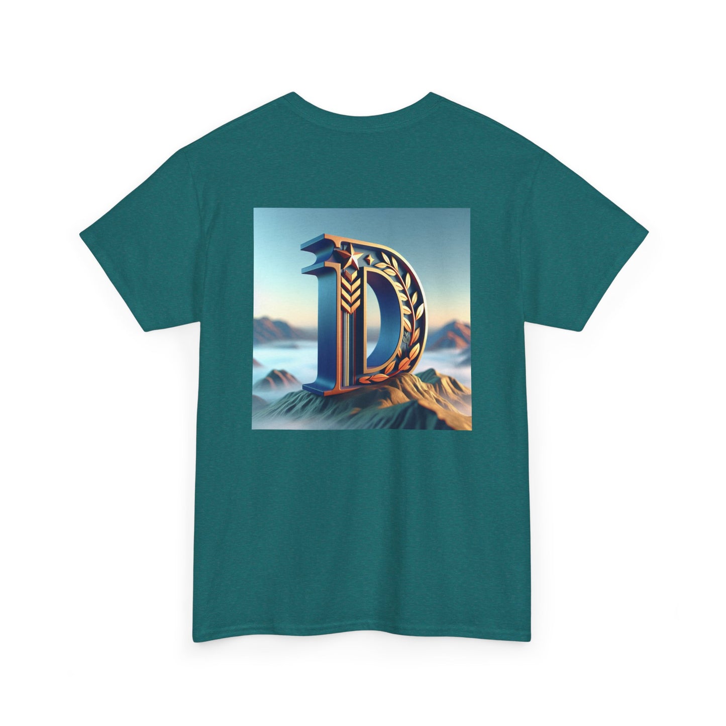 Vintage-Inspired Landscape Graphic Unisex Heavy Cotton Tee