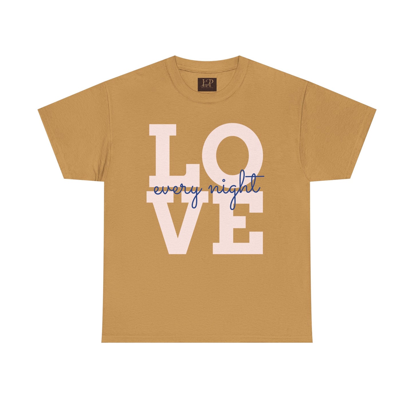 Love Every Night Unisex Heavy Cotton Tee