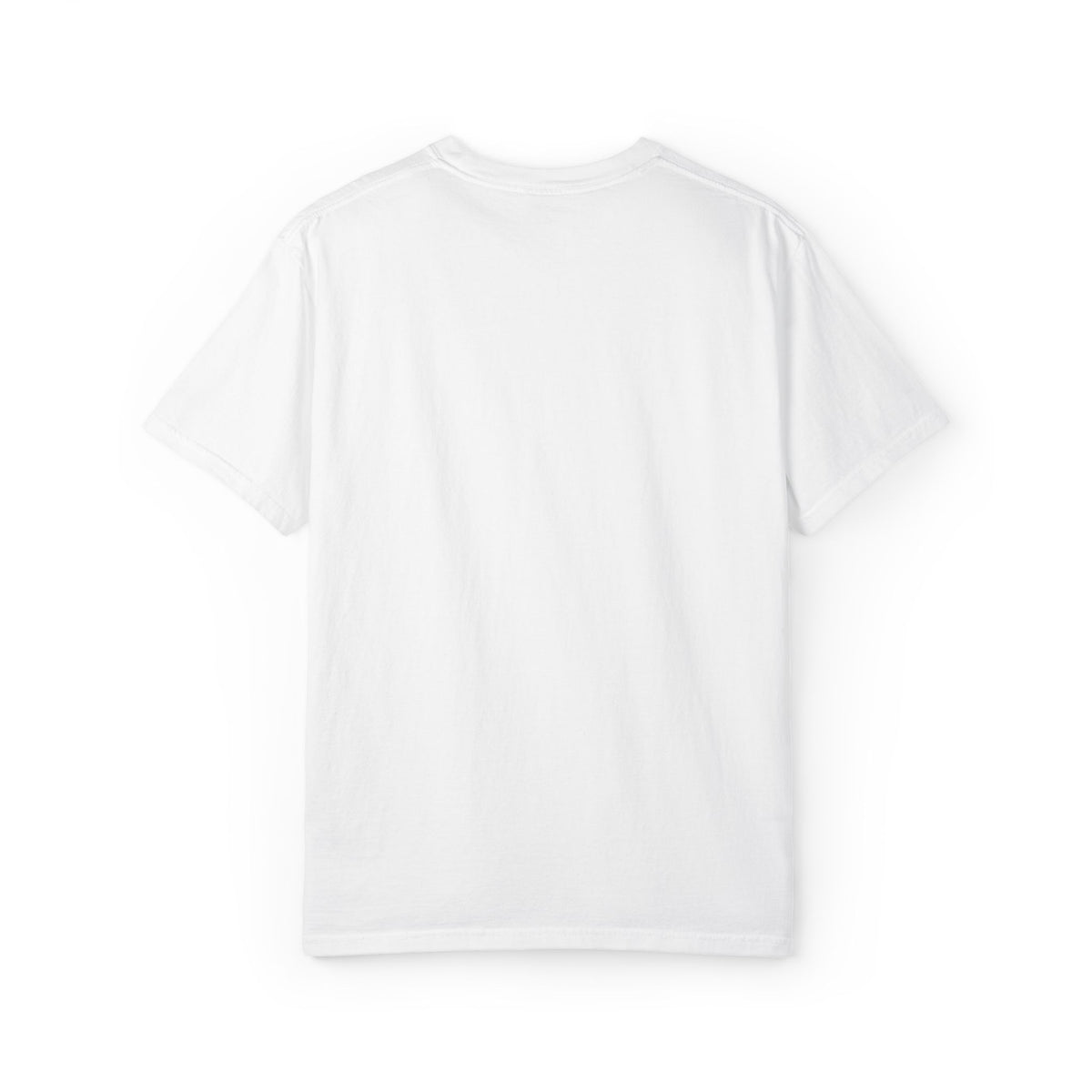 T-Shirt — Tiny Red-Haired Skateboarder Chest Graphic, Minimal Streetwear Tee