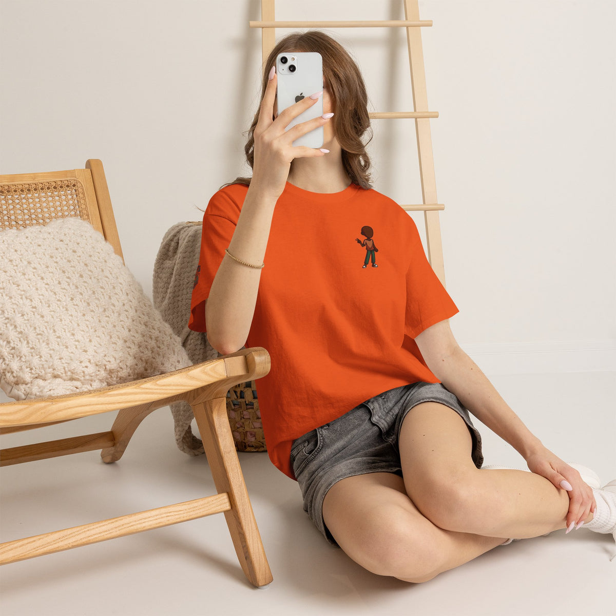 Mini Guitarist Tee — Cute Retro Kid Playing Guitar Graphic T-Shirt
