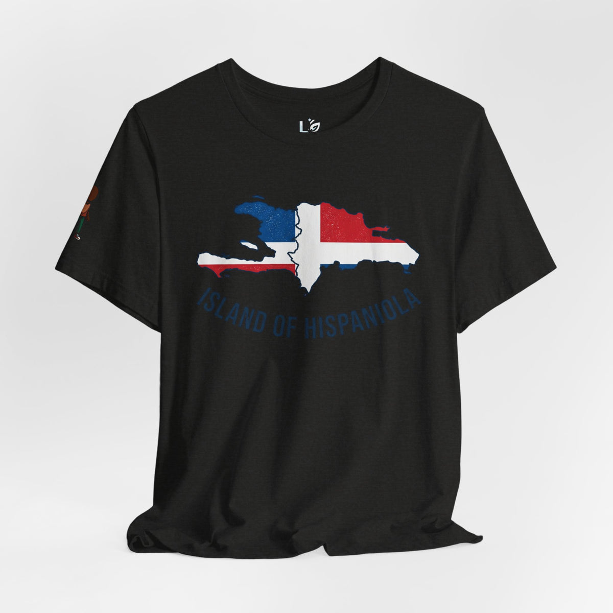 Island of Hispaniola Map T-Shirt