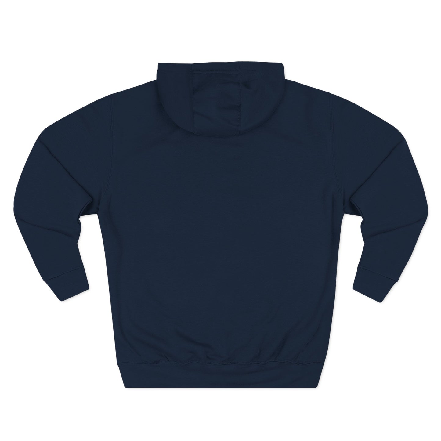 Unflappable Man Hoodie — Graphic Fleece Pullover with Cartoon Character