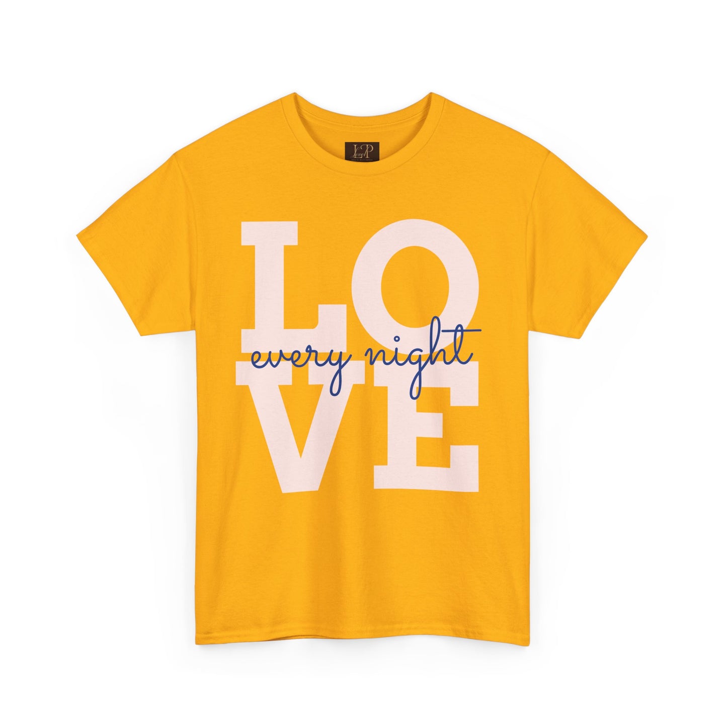 Love Every Night Unisex Heavy Cotton Tee