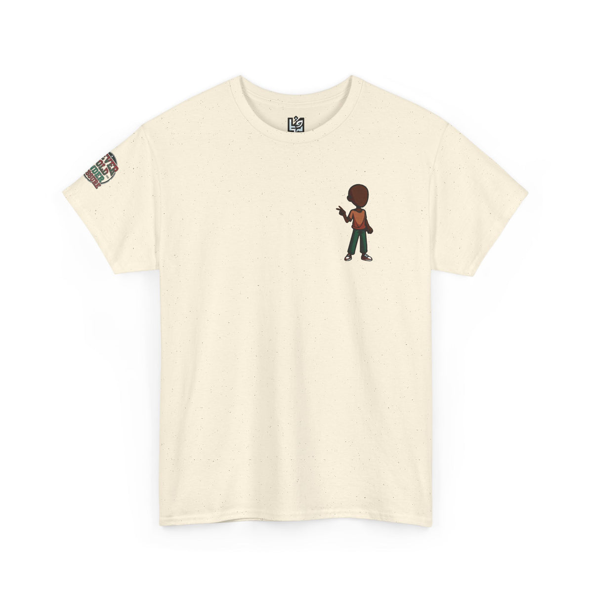 Mini Guitarist Tee — Cute Retro Kid Playing Guitar Graphic T-Shirt