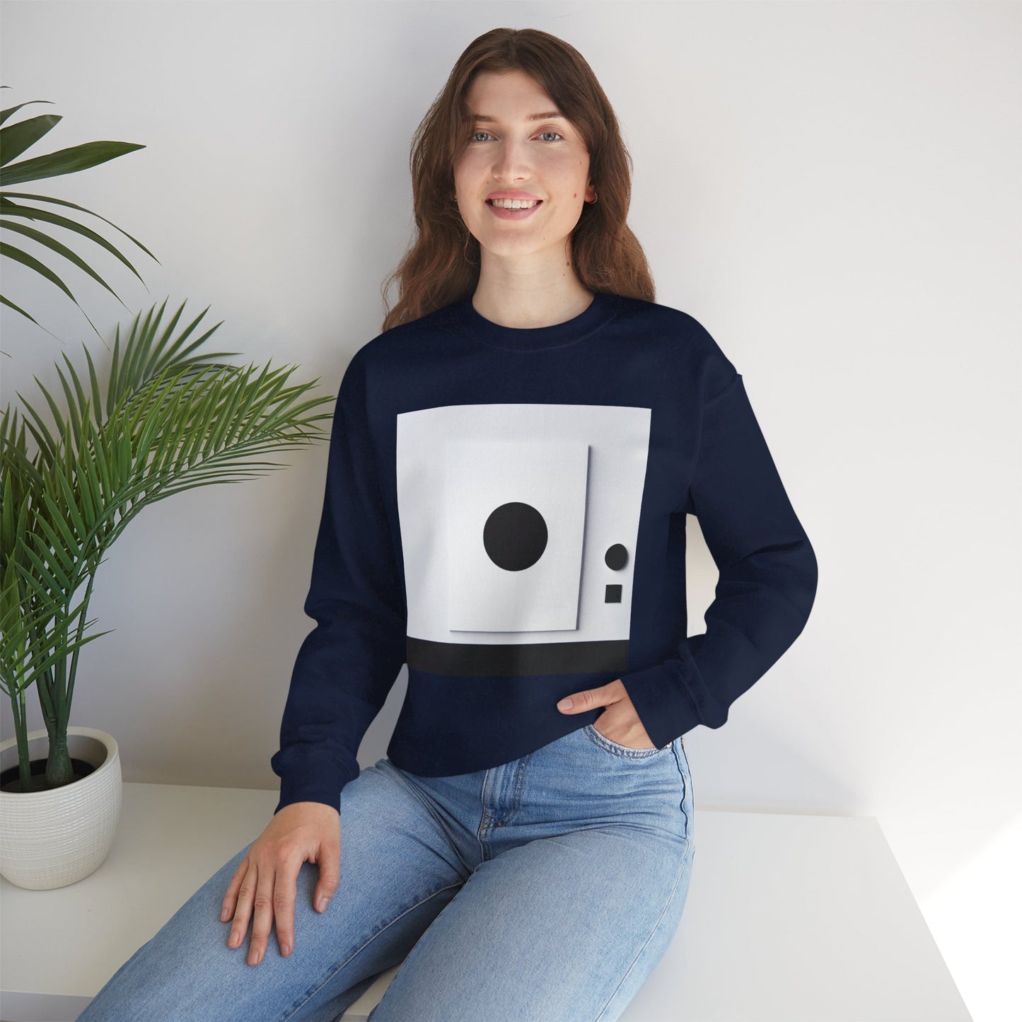Modern Minimalist Crewneck Sweatshirt