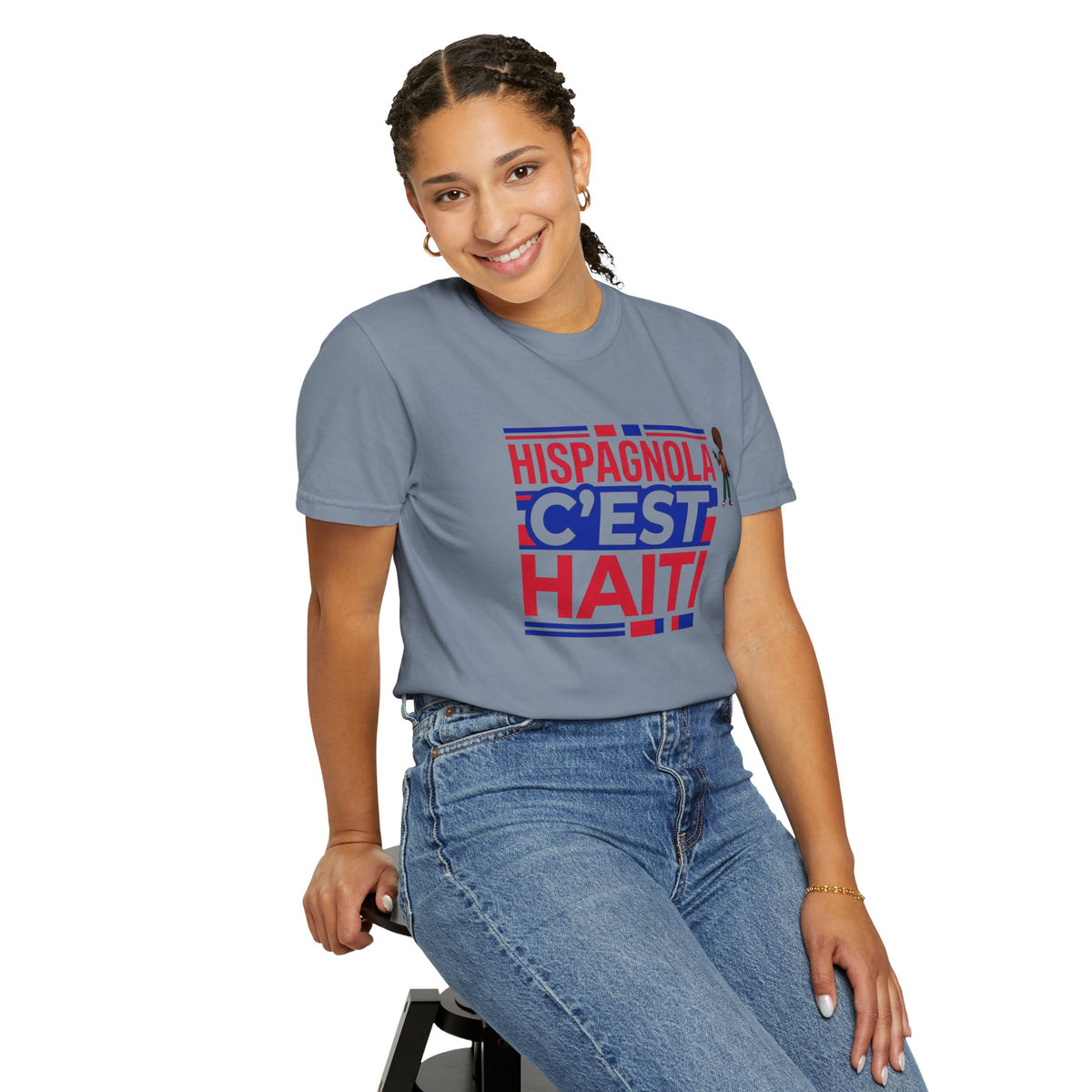 Hispagnola C'est Haiti T-Shirt — Haitian Pride Tee