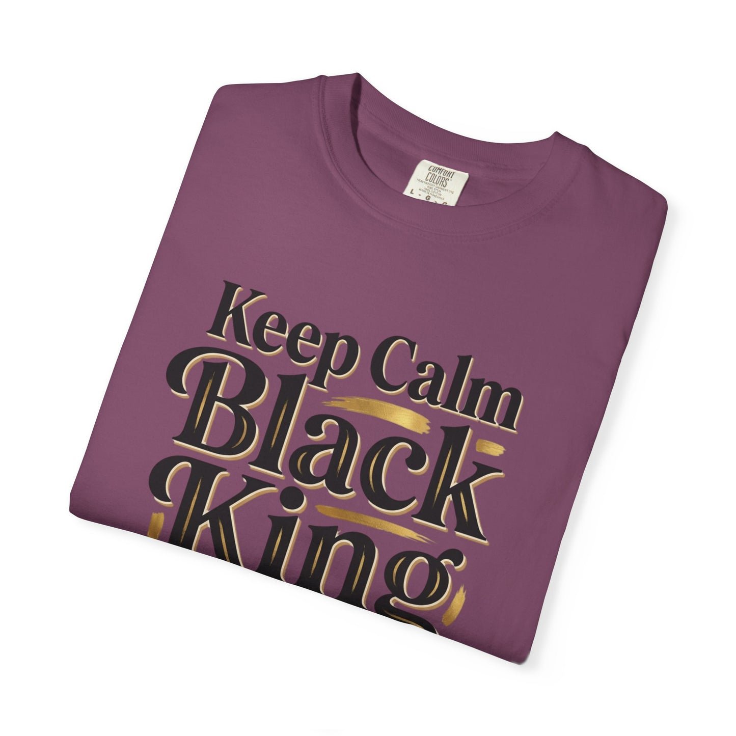 Keep Calm Black King Power T‑Shirt