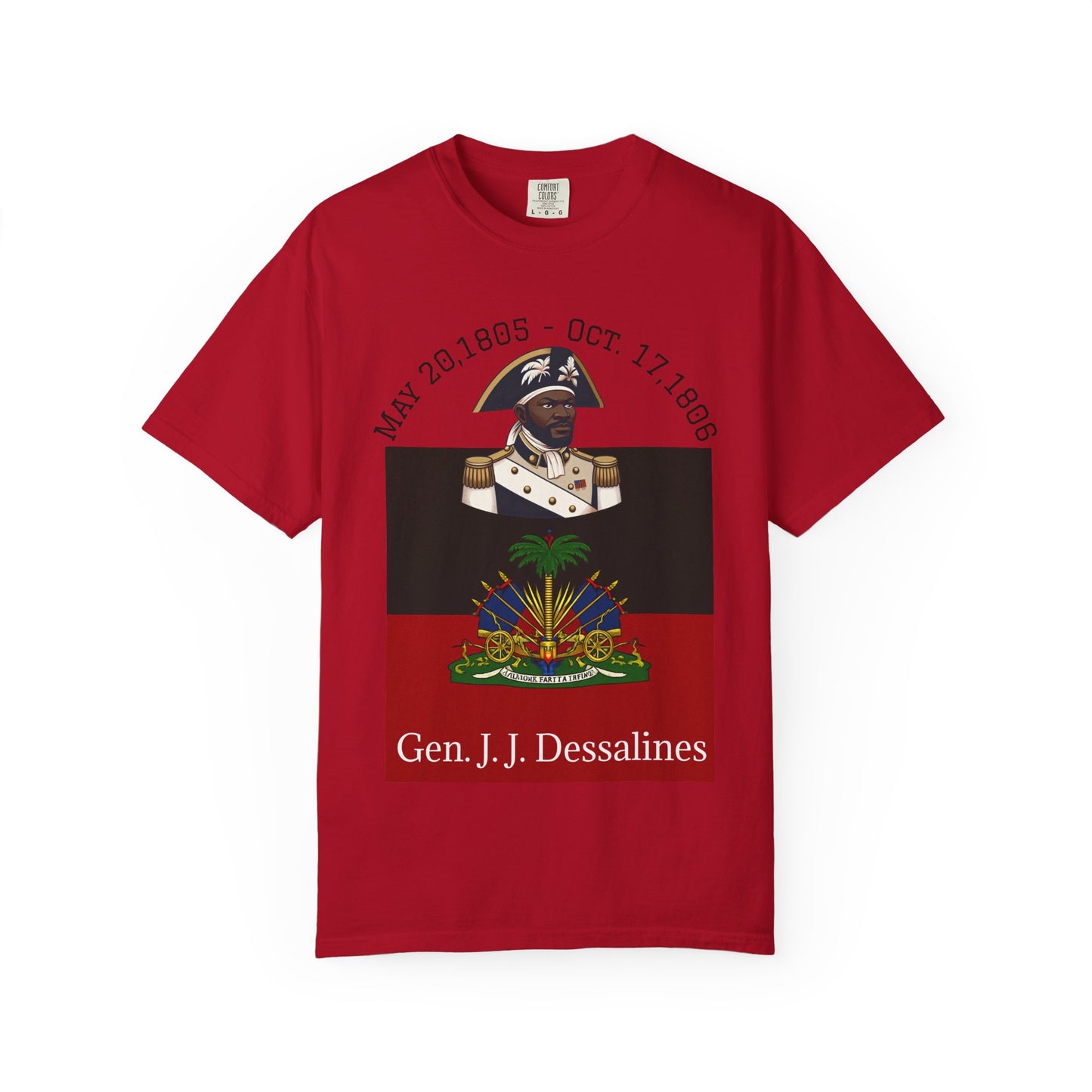 Gen. J.J. Dessalines T-Shirt, Historical Figure Tee, Haitian Revolution Apparel, Unisex Cotton Tee, Gift for History Buffs, Casual [...]