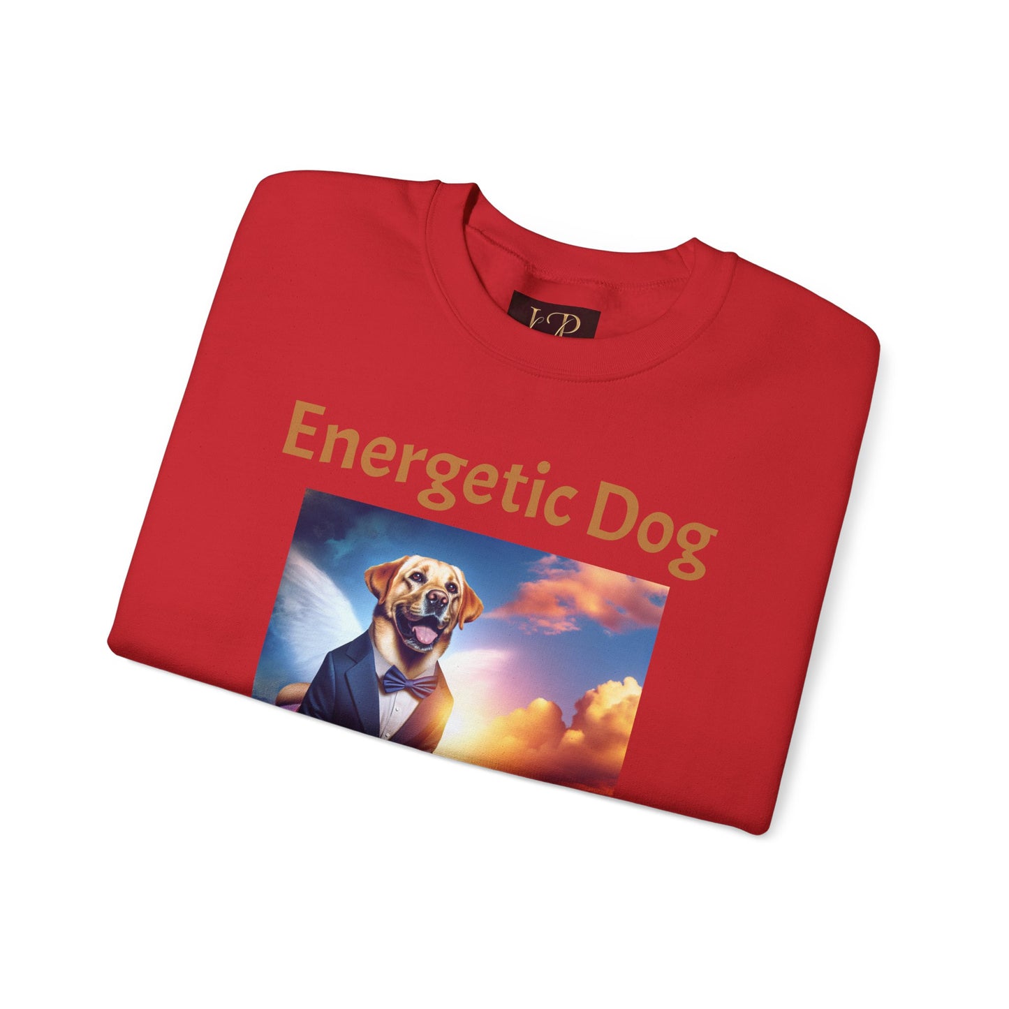 Energetic Dog Crewneck Sweatshirt - Unisex Heavy Blend™