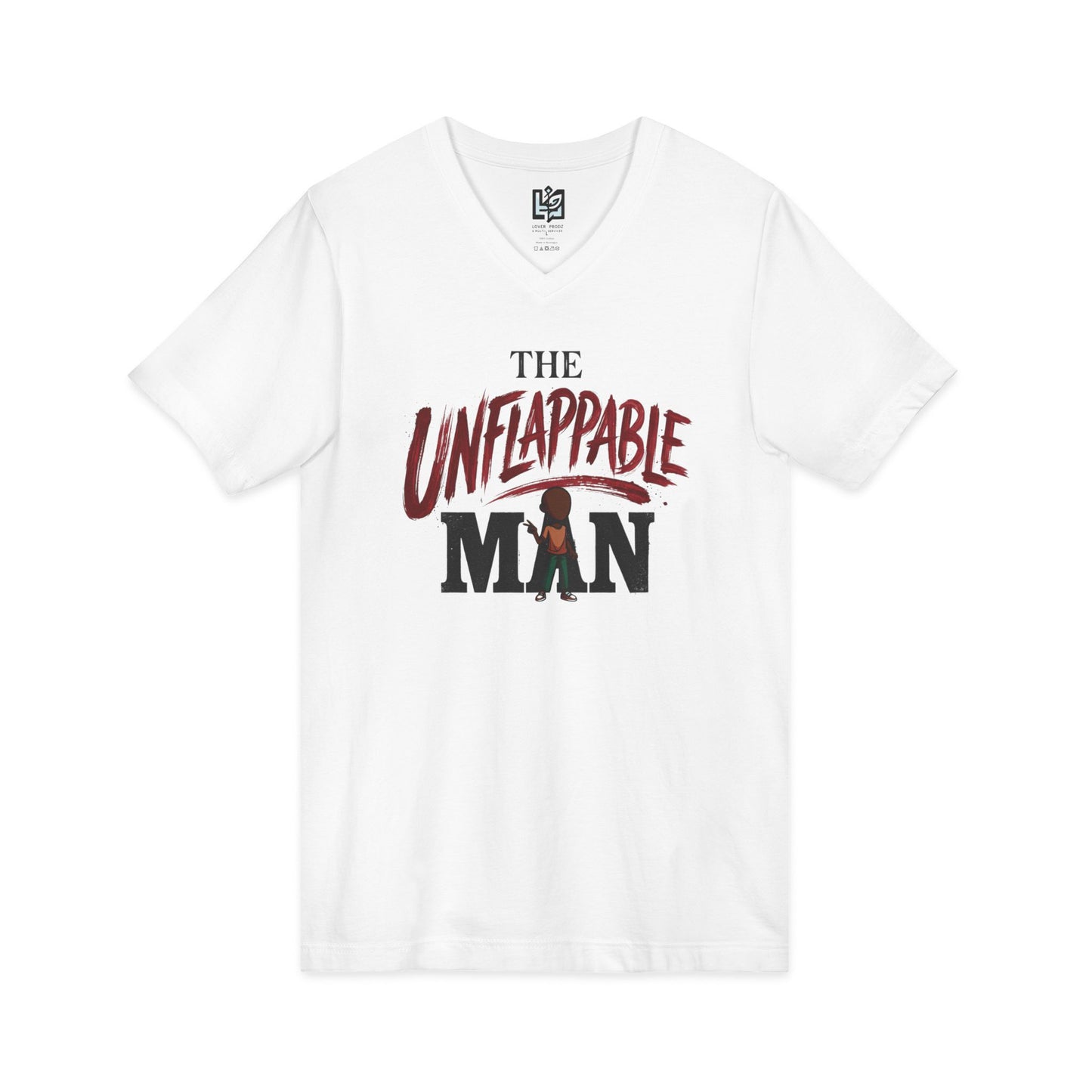 The Unflappable Man V-Neck Tee