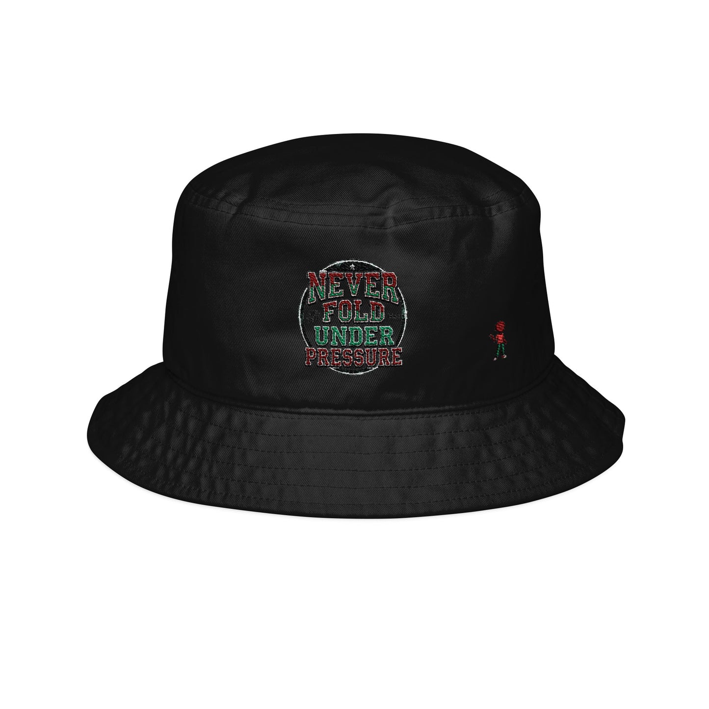 Bucket Hat — 'Never Doubt Roses' Floral Graphic