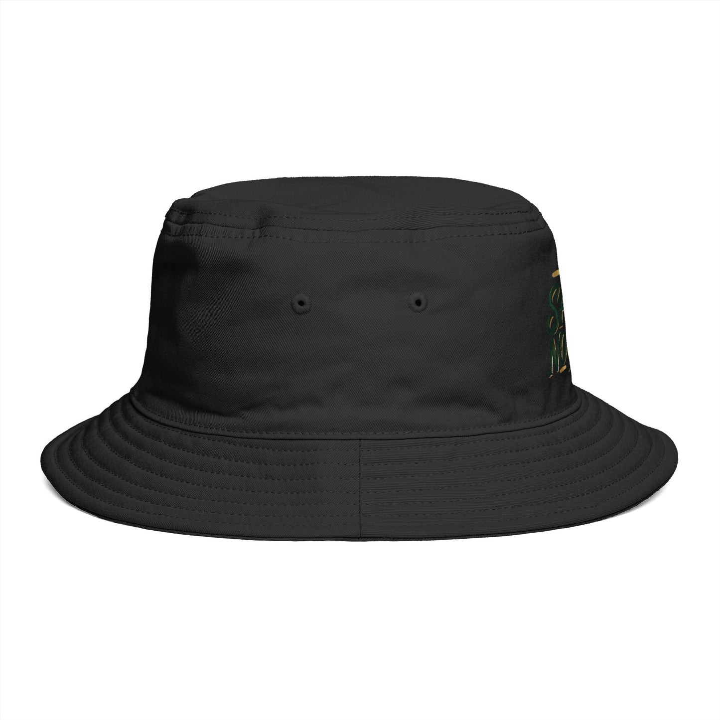 No Shake No Fear Bucket Hat — Retro Motivational Outdoor Bucket Hat