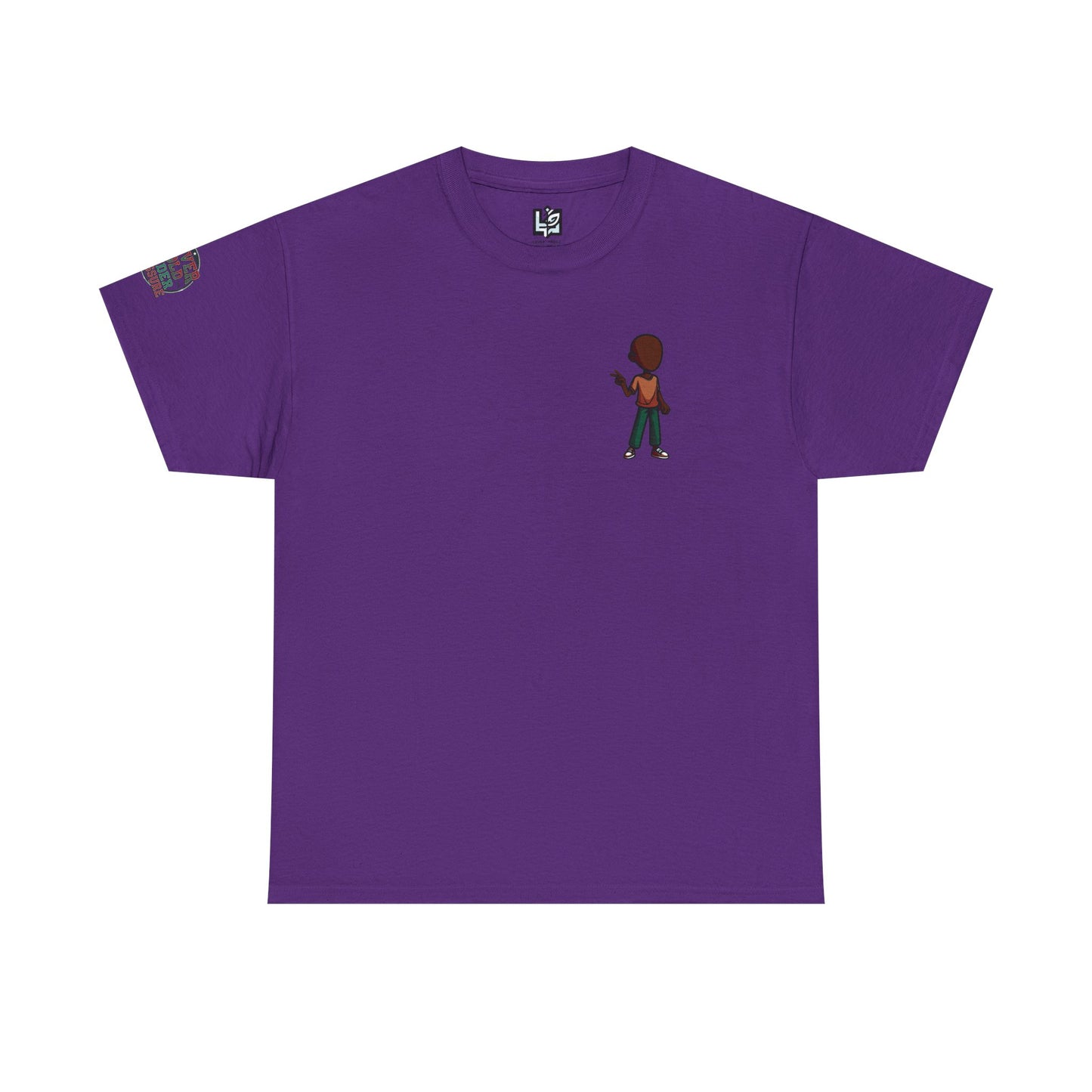 Mini Guitarist Tee — Cute Retro Kid Playing Guitar Graphic T-Shirt