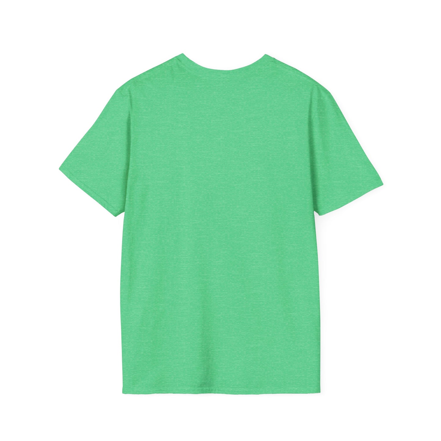 Floral Letter 'M' Unisex Softstyle T-Shirt - Perfect for Celebrations and Self-Expression