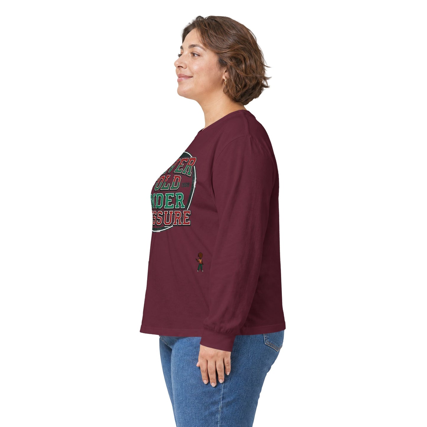 Never Fold Under Pressure Long Sleeve Tee