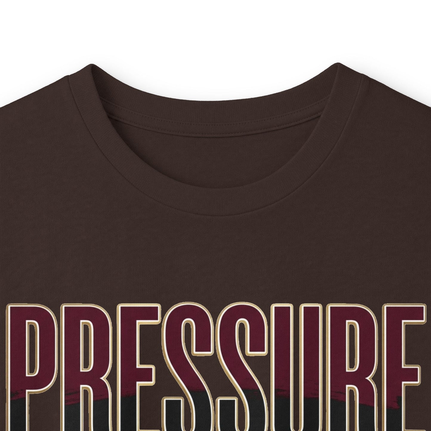 Long Sleeve Tee — "Pressure Doesn't Define Me, It Reveals Me" Motivational Shirt