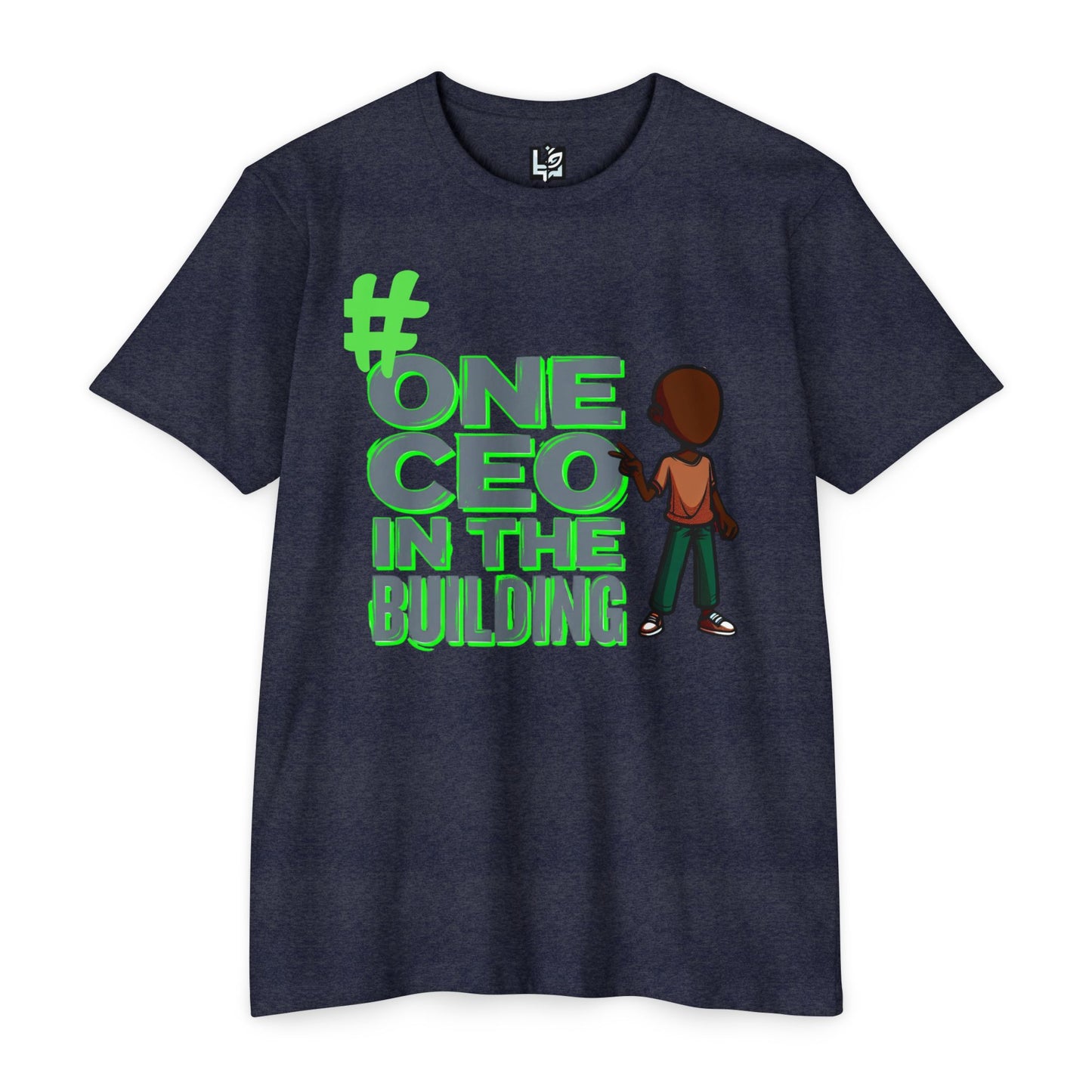 #One CEO In The Building Graphic T-Shirt — Kid/Youth Entrepreneur Tee