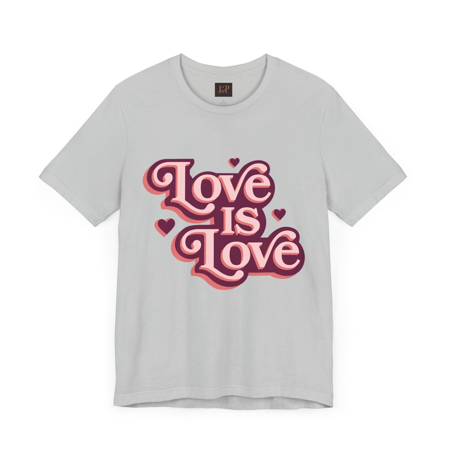 Love is Love Unisex T-Shirt - Celebrate Diversity and Inclusivity