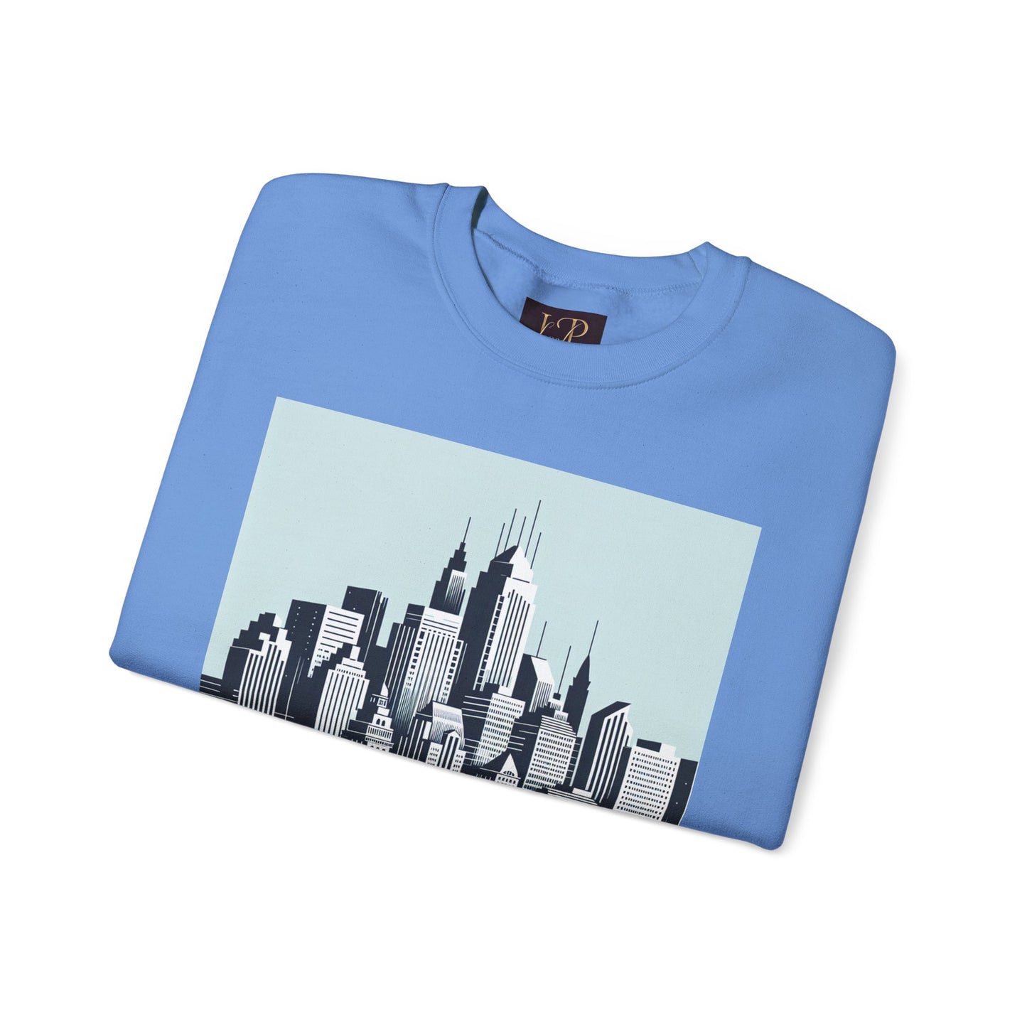 Cityscape Unisex Heavy Blend™ Crewneck Sweatshirt - Cozy Urban Vibes