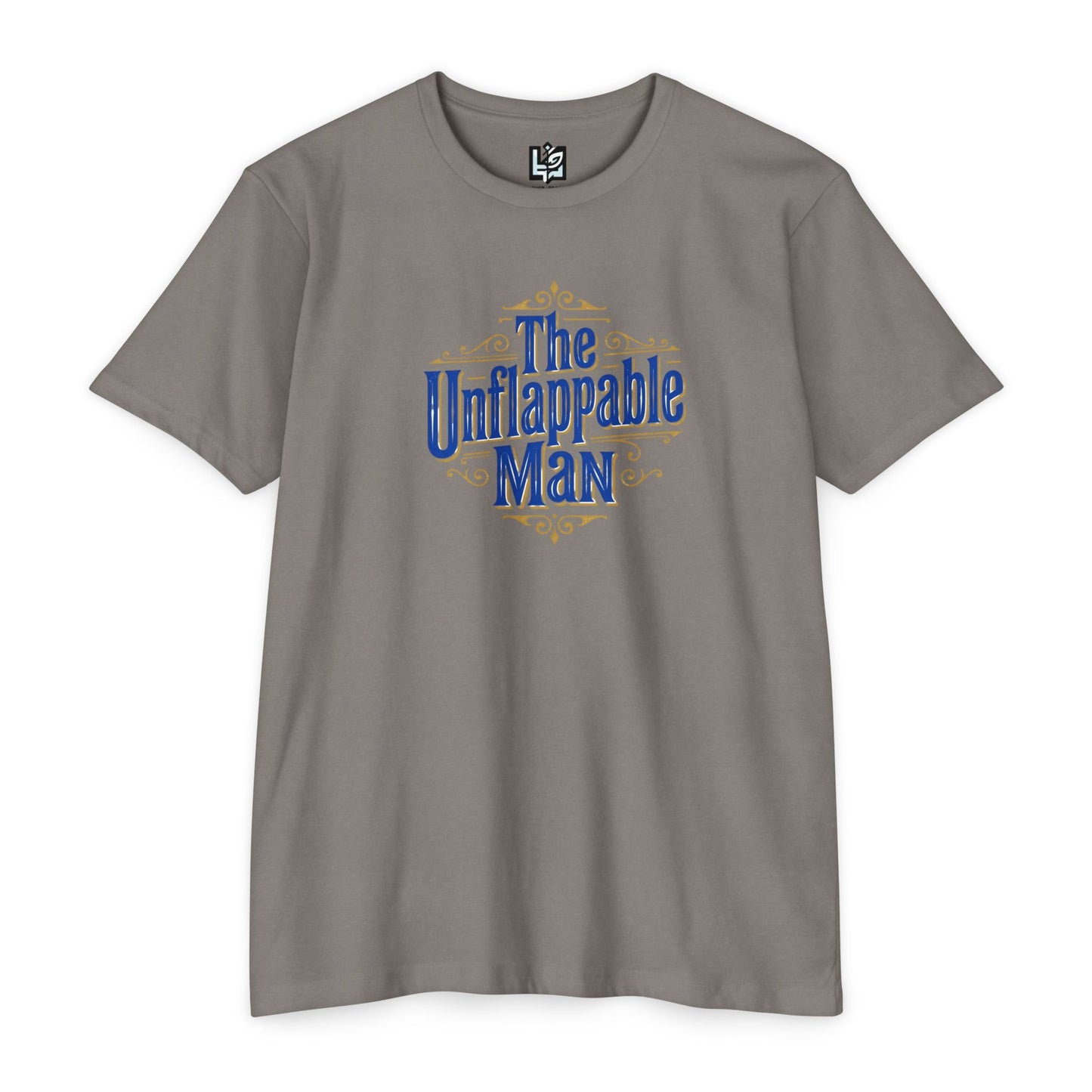 The Unflappable Man T-Shirt — Vintage-Inspired Graphic Tee for Confident Guys