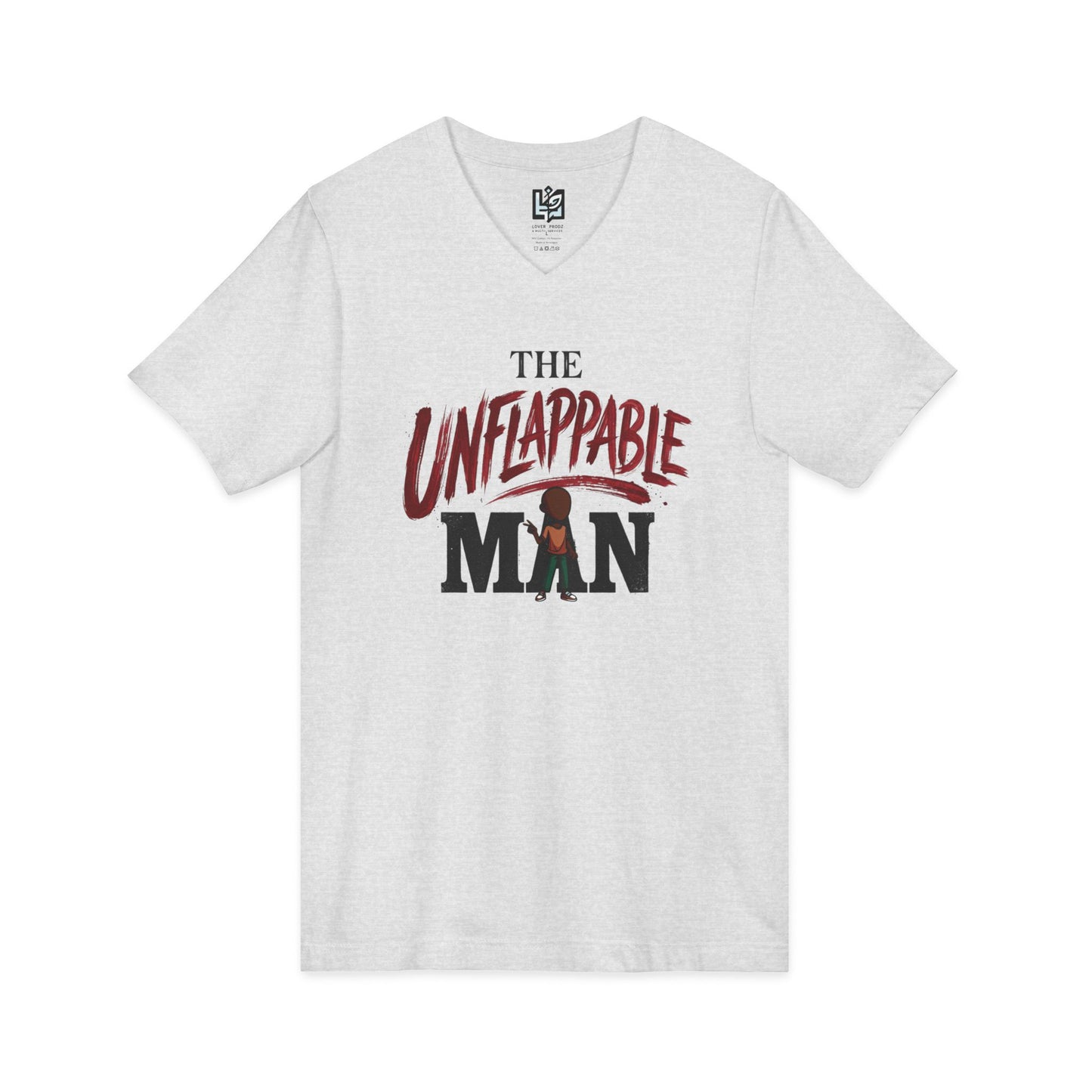 The Unflappable Man V-Neck Tee