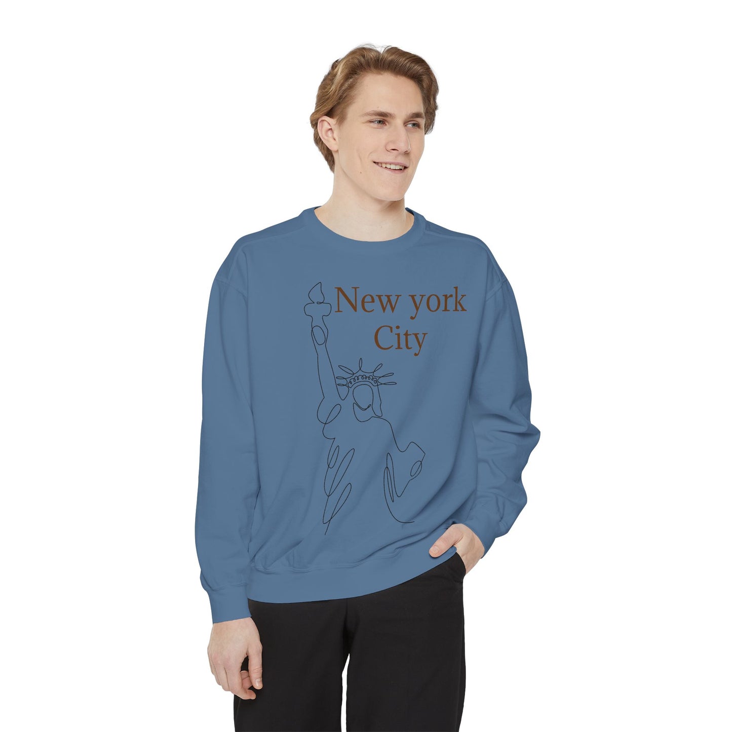 NYC Liberty Line Art Sweatshirt