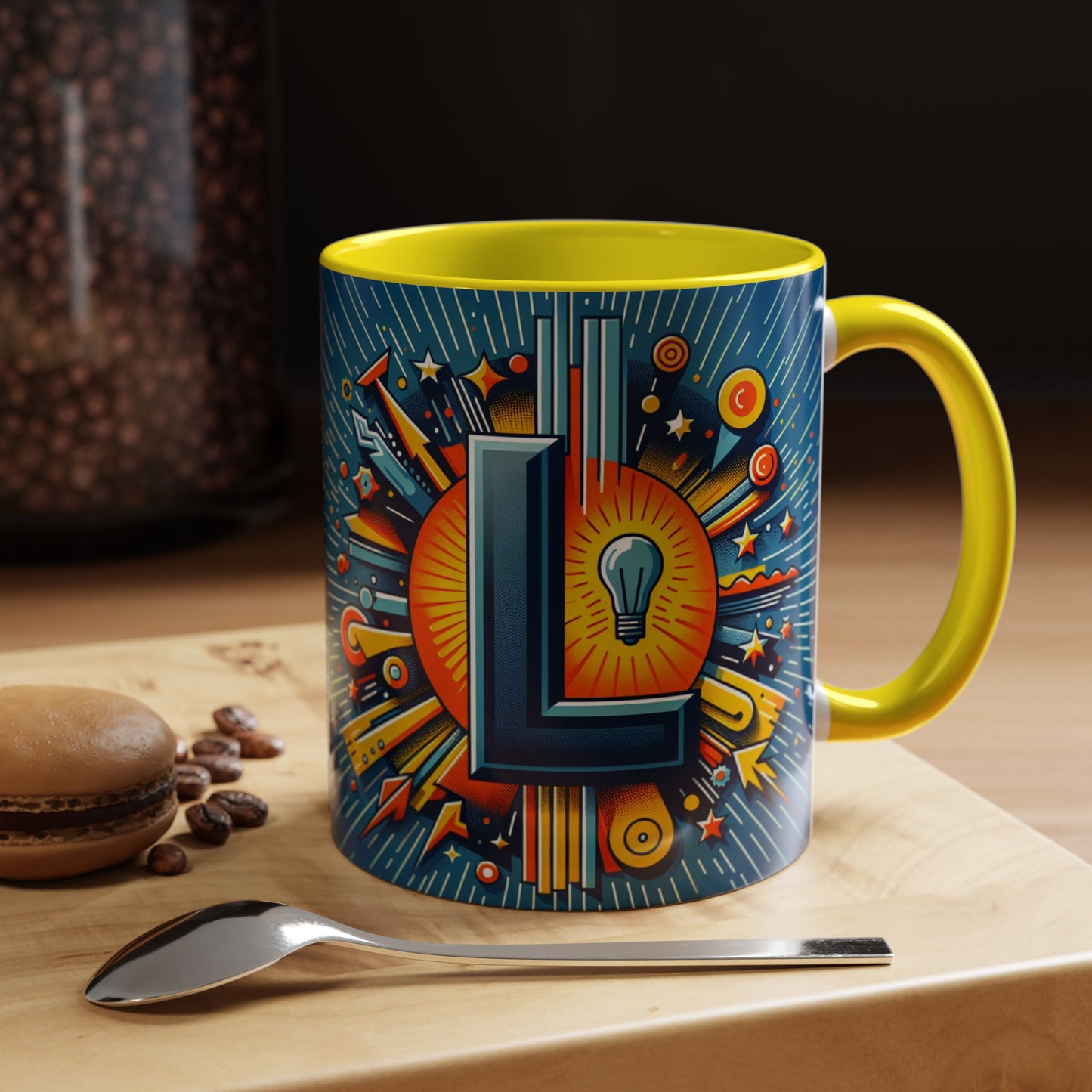 Creative Light Bulb Accent Coffee Mug – Perfect Gift for Innovators