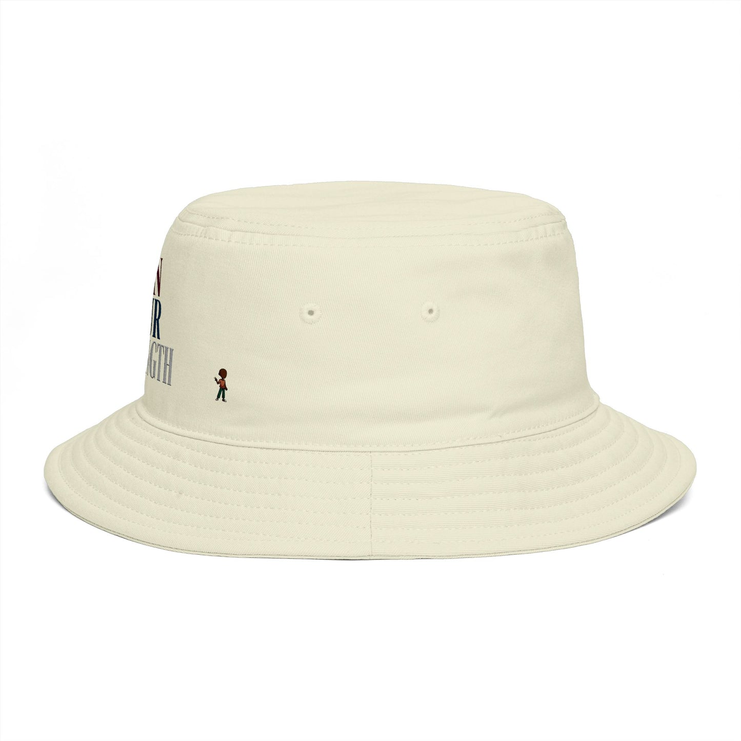 Own Your Strength Bucket Hat — Empowerment Embroidered Sun Hat