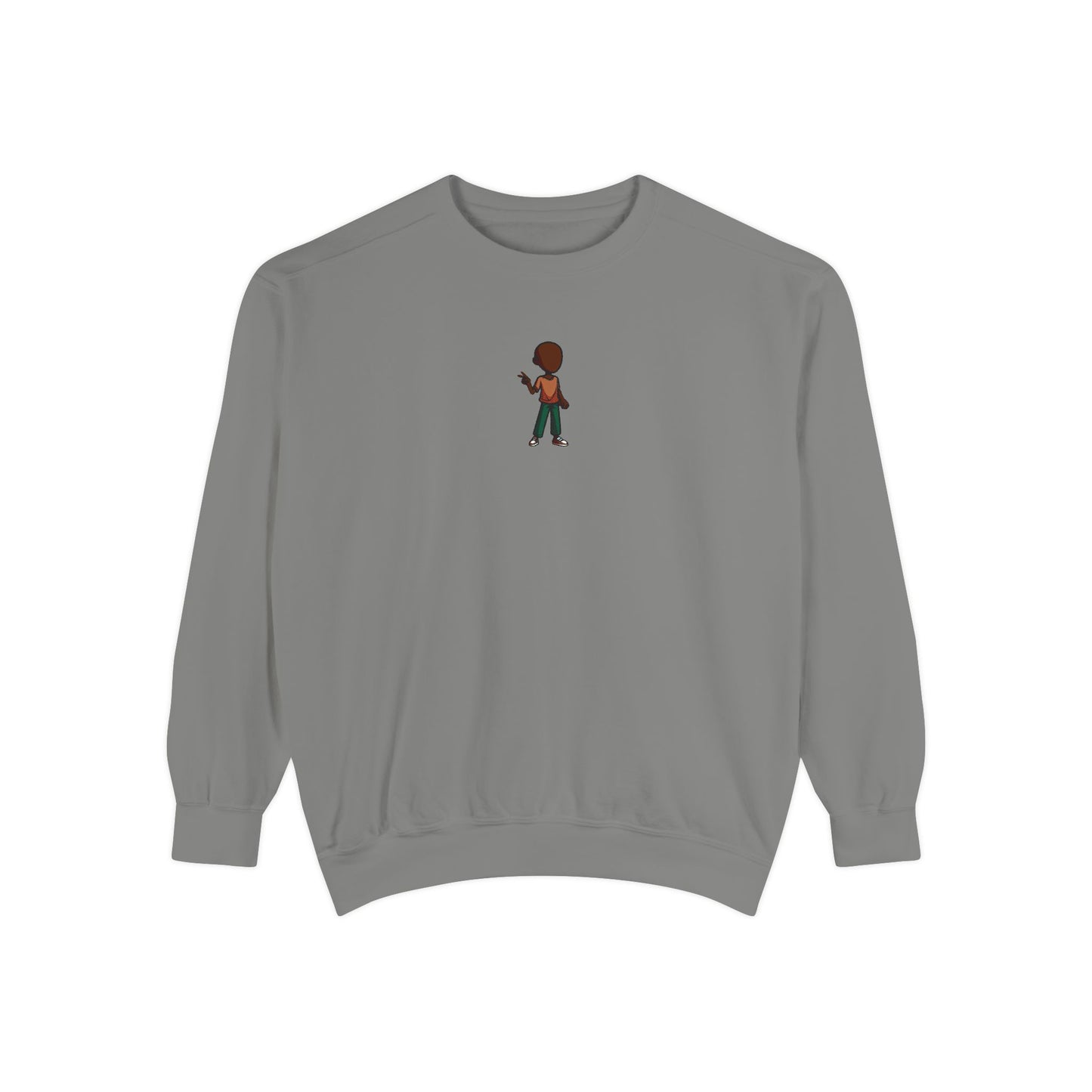 Sweatshirt — Little Guitarist Illustration Crewneck